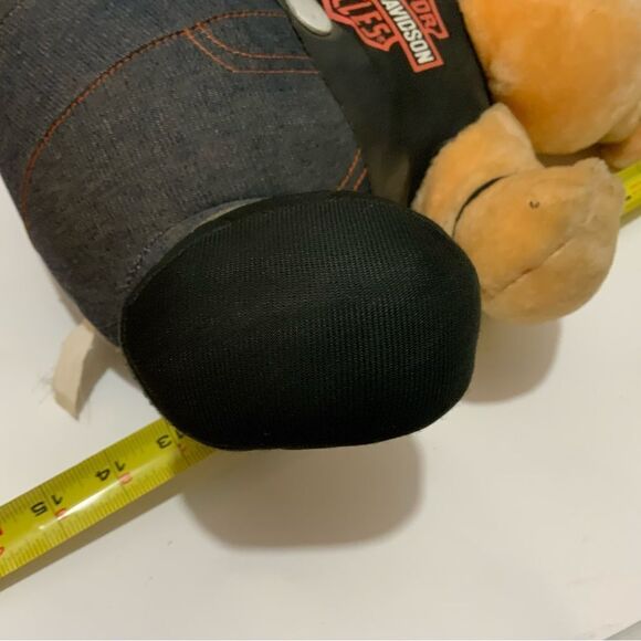 Vintage Harley Davidson Motorcycle Biker Hog 10" 1998 PLAY BY PLAY Plush Animal - Picture 5 of 6